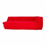Spandex 2 Seats 2 Seats L-shaped High Elasticity Sofa Covers Red