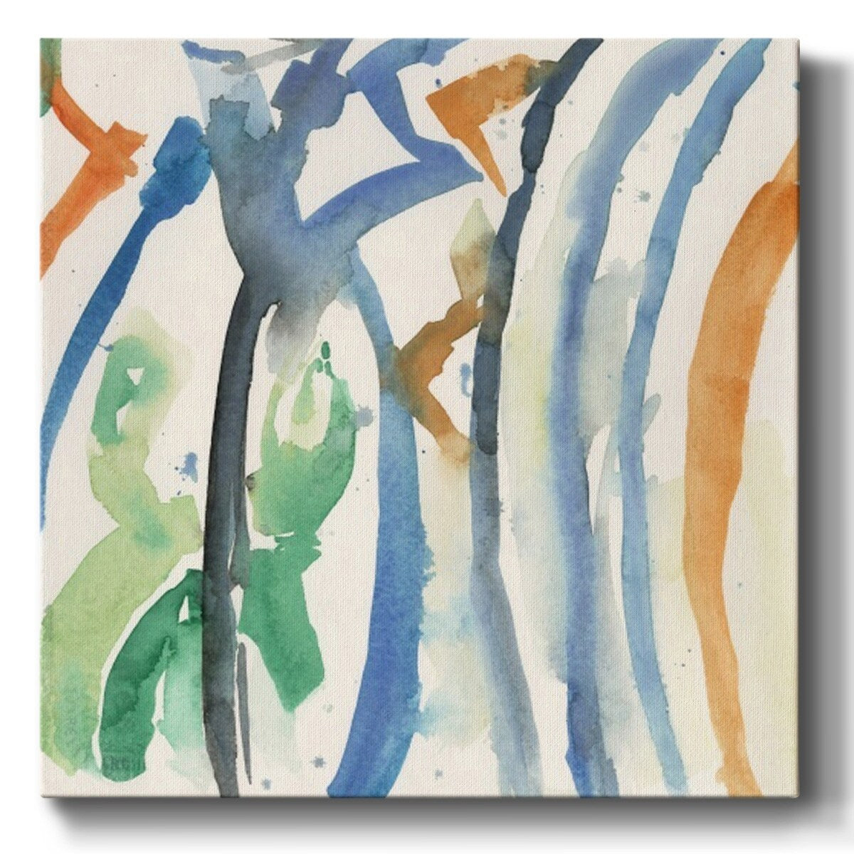 Spanish Tile I-Gallery Wrapped Canvas