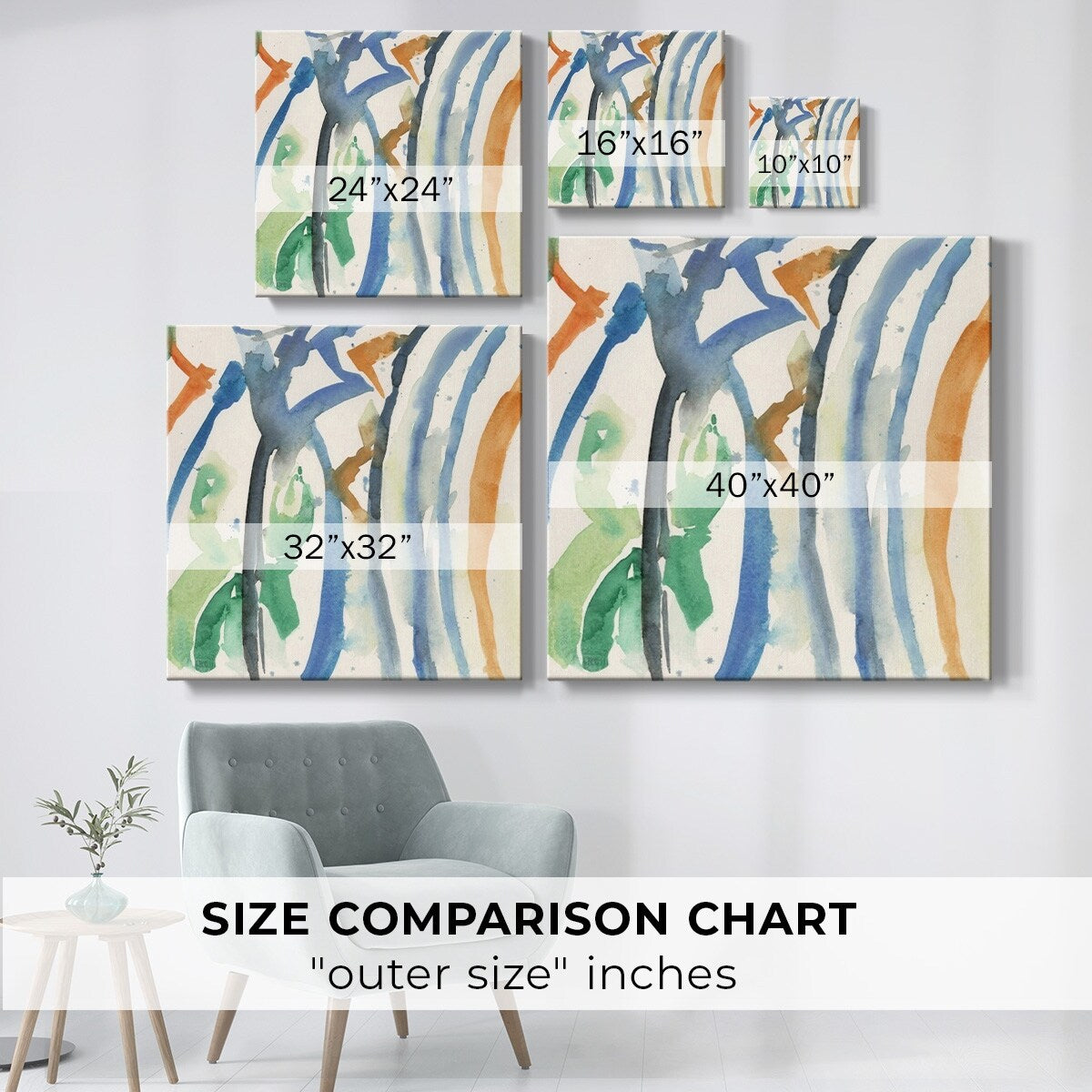 Spanish Tile I-Gallery Wrapped Canvas