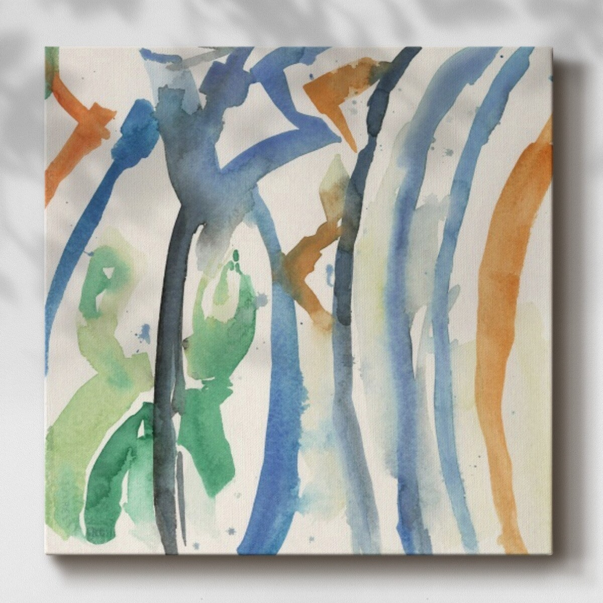 Spanish Tile I-Gallery Wrapped Canvas