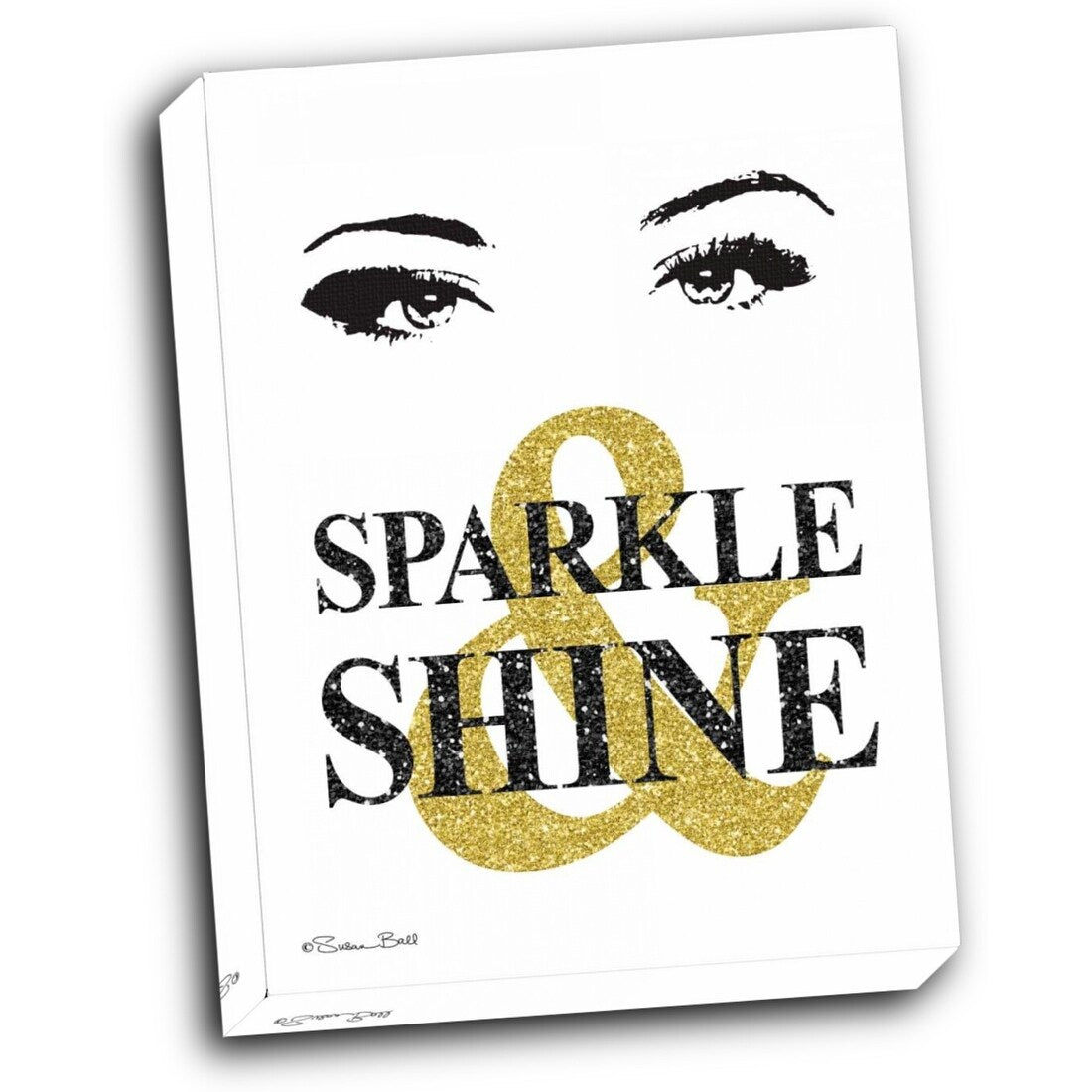 Sparkle and Shine 16x20 Gallery Wrapped Stretched Canvas