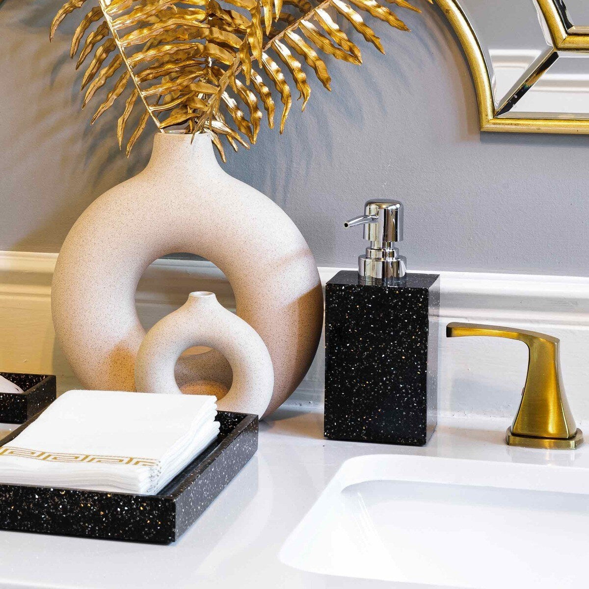 Sparkles Home Luminous Rhinestone Soap Dispenser