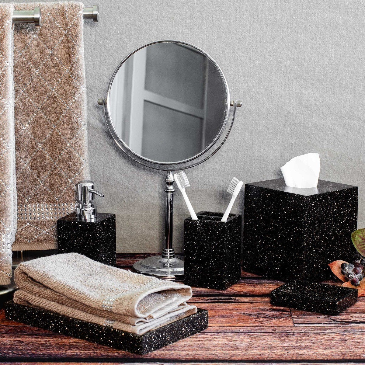 Sparkles Home Luminous Rhinestone Soap Dispenser