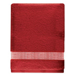 Sparkles Home Stripe Rhinestone Bath Towel