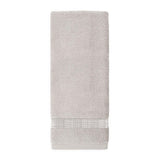 Sparkles Home Stripe Rhinestone Hand Towel (Set of 2)