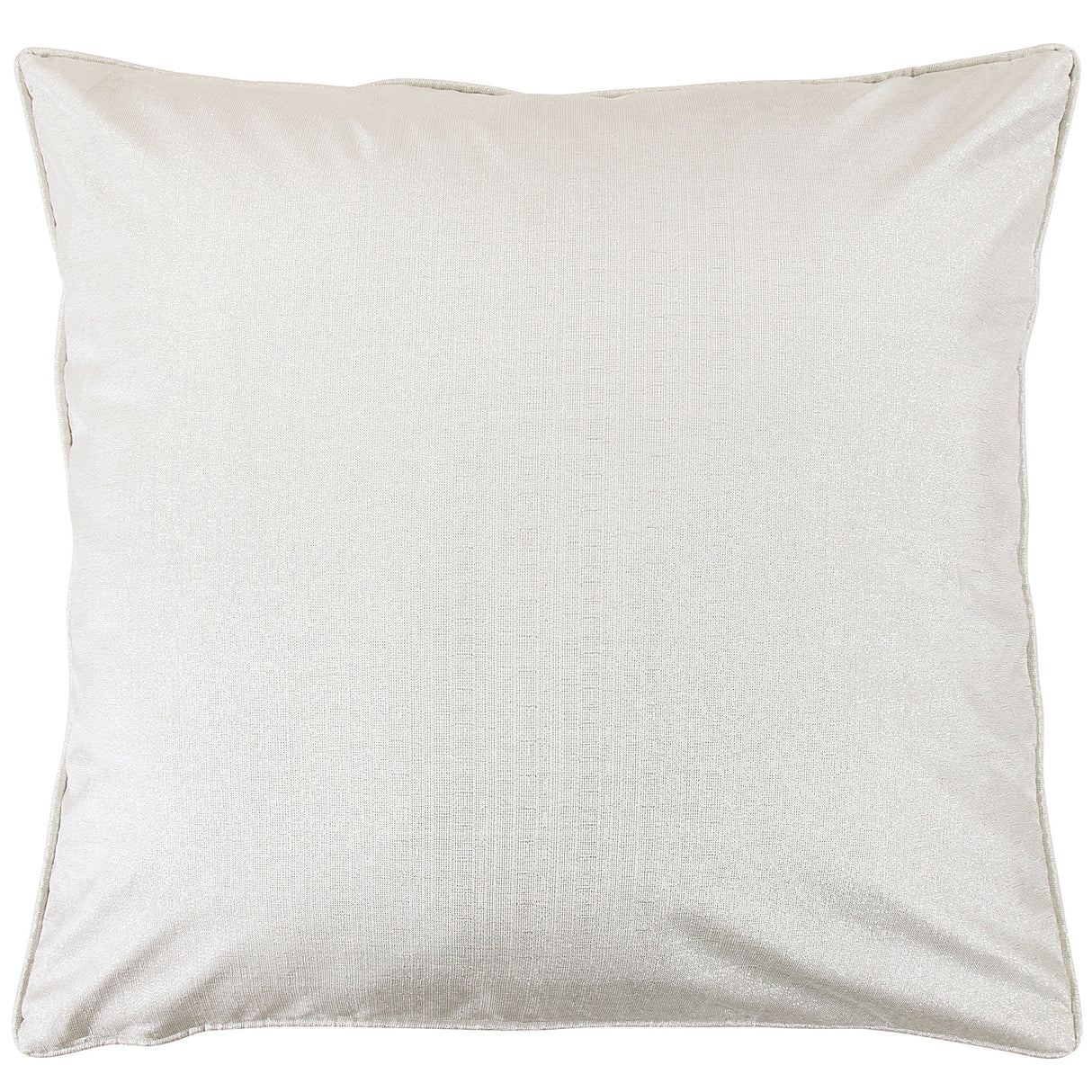 Hiend Accents Celeste Sparkling Silver Euro Sham, 27" x 27", 1PC