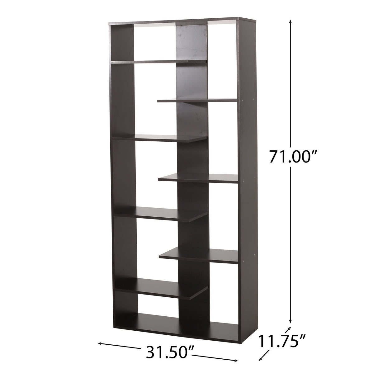 Sparks Modern Geometric High Shelf Bookcase by Christopher Knight Home