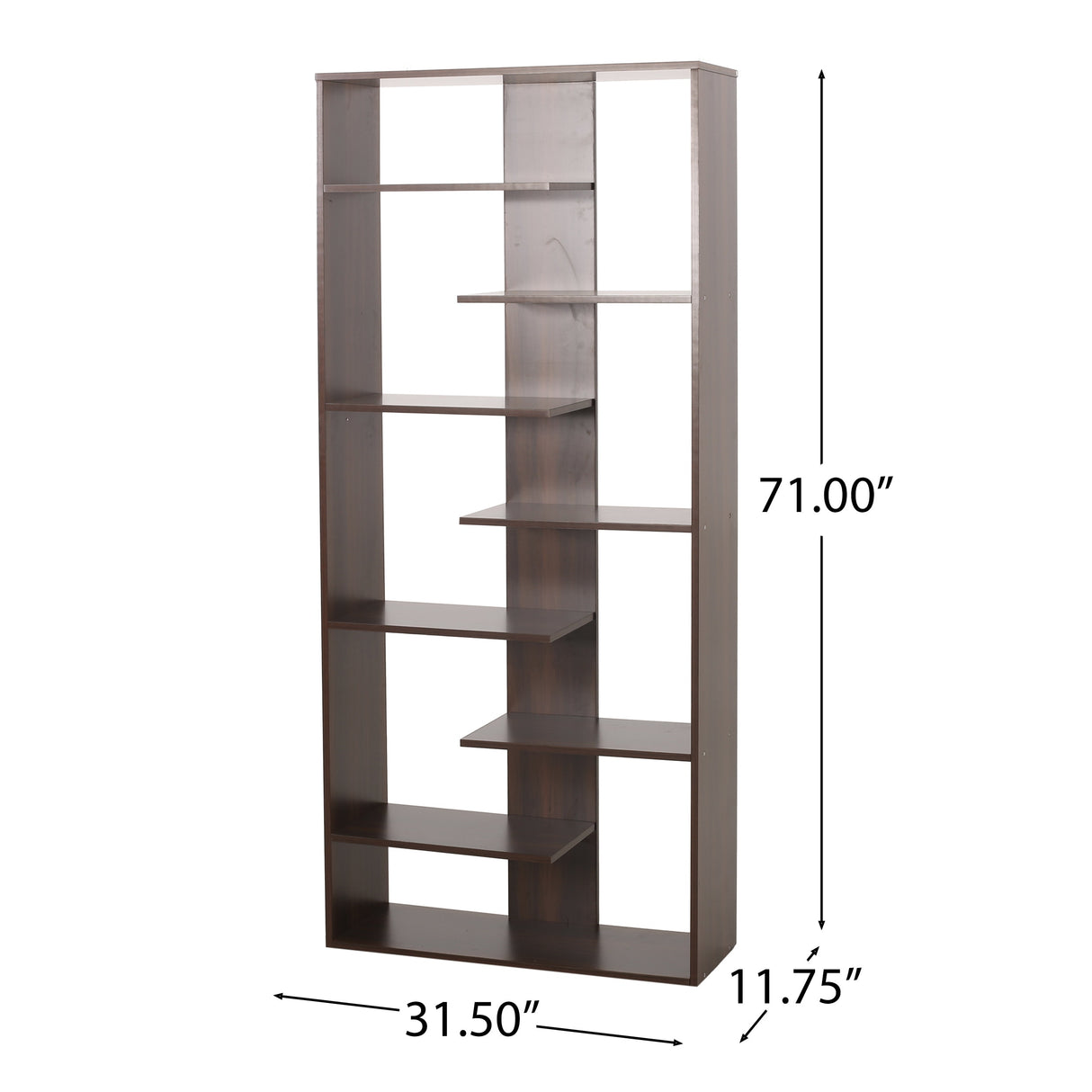 Sparks Modern Geometric High Shelf Bookcase by Christopher Knight Home