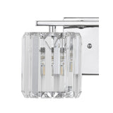 Spaulding Prism Vintage Metal/Glass Classic Glam LED Vanity Light, by JONATHAN Y