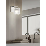 Spaulding Prism Vintage Metal/Glass Classic Glam LED Vanity Light, by JONATHAN Y