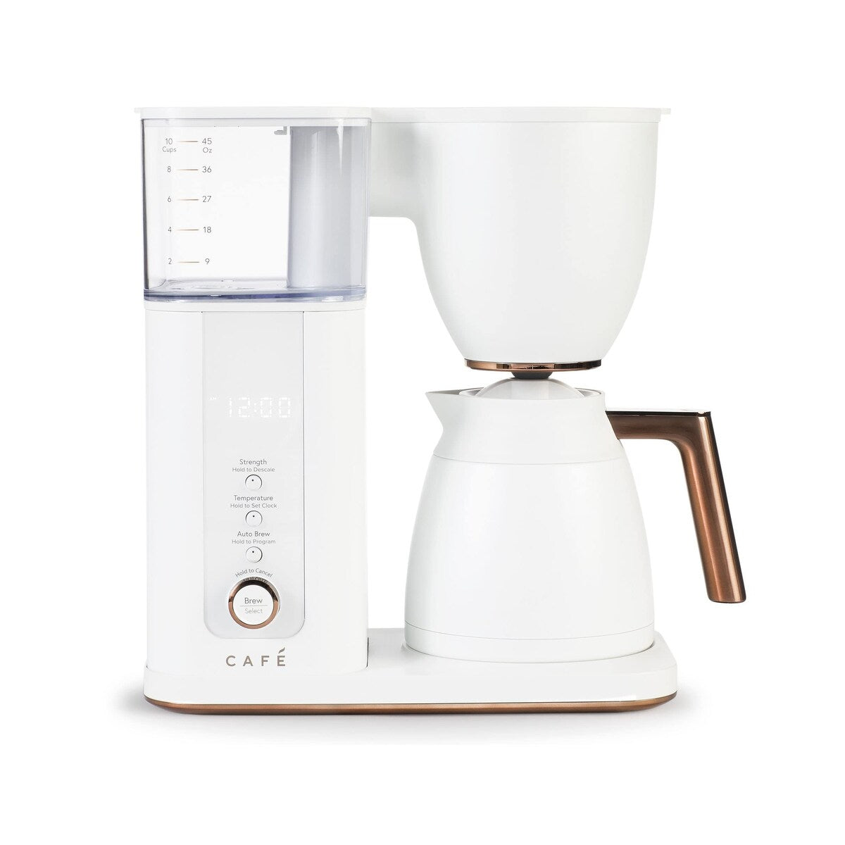 Specialty Drip Coffee Maker 10-Cup Insulated Thermal Carafe WiFi Enabled Voice-to-Brew Technology Smart Home Kitchen Essentials