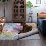 Mohawk Home Pet Friendly Rug Pad Spill Proof Reversible Non Slip Grip - Grey