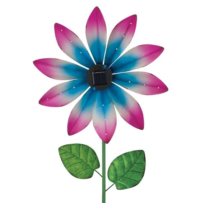 Spinner Solar Stake - Pink