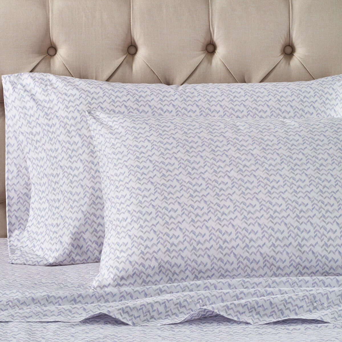 Splendid Soft Herringbone 2-Piece Pillowcases