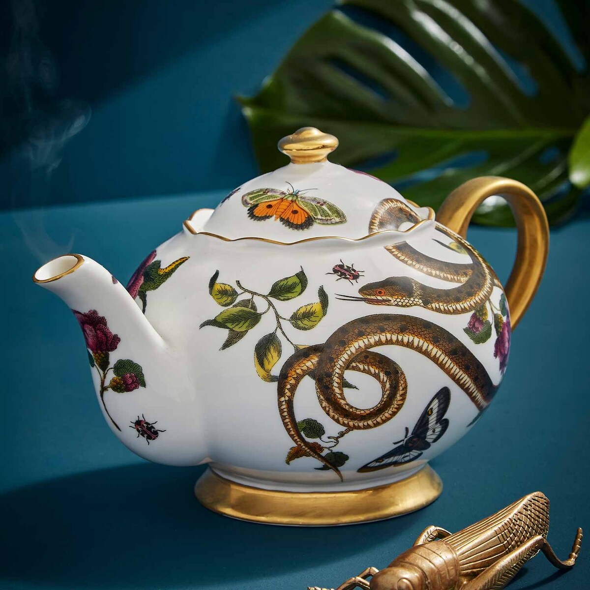 Spode Creatures of Curiosity Tea Pot - 1.1 Litre