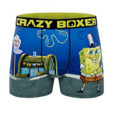 Spongebob Squarepants The Krusty Krab Mens Crazy Boxer Briefs Shorts