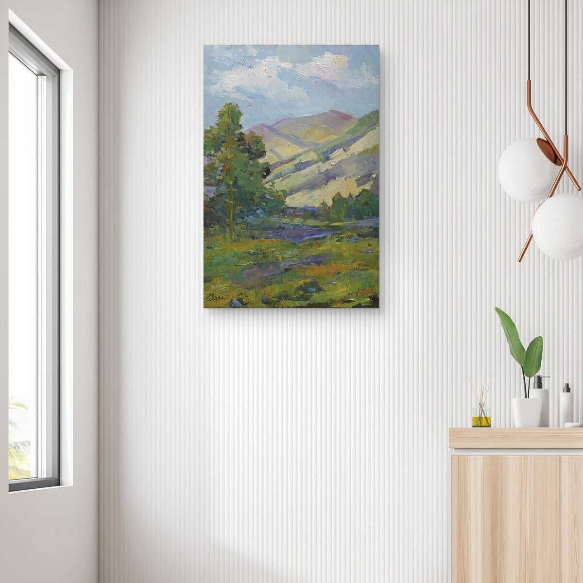 Spring Day by Alexi Fine Canvas Art Print
