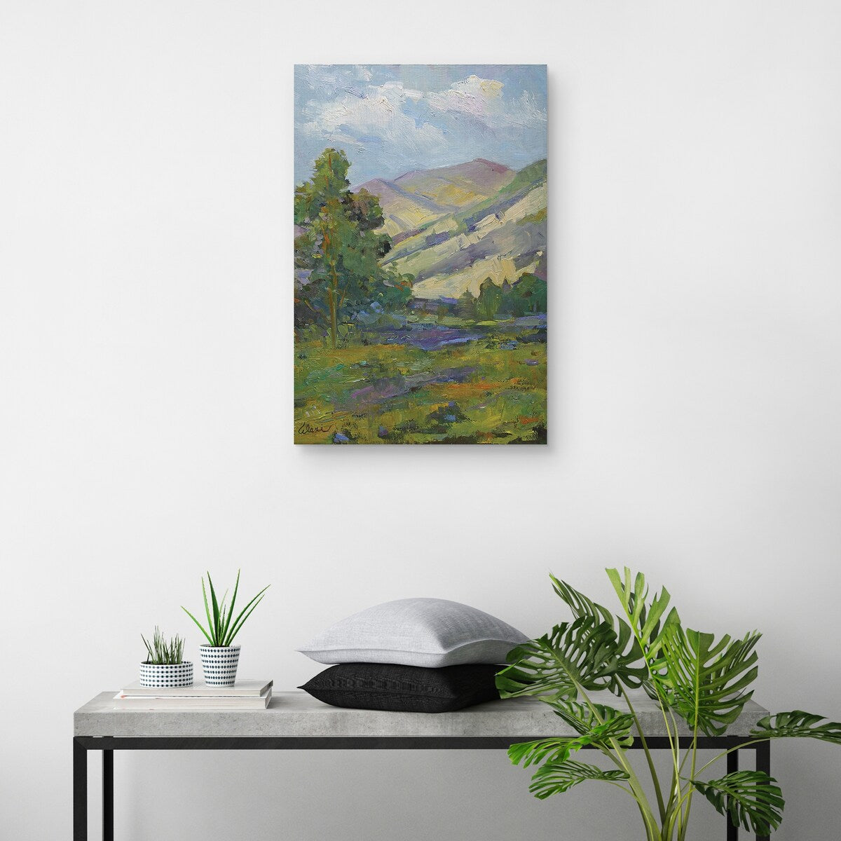 Spring Day by Alexi Fine Canvas Art Print