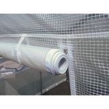 Spring Gardener Steel Gable Greenhouse - Silver