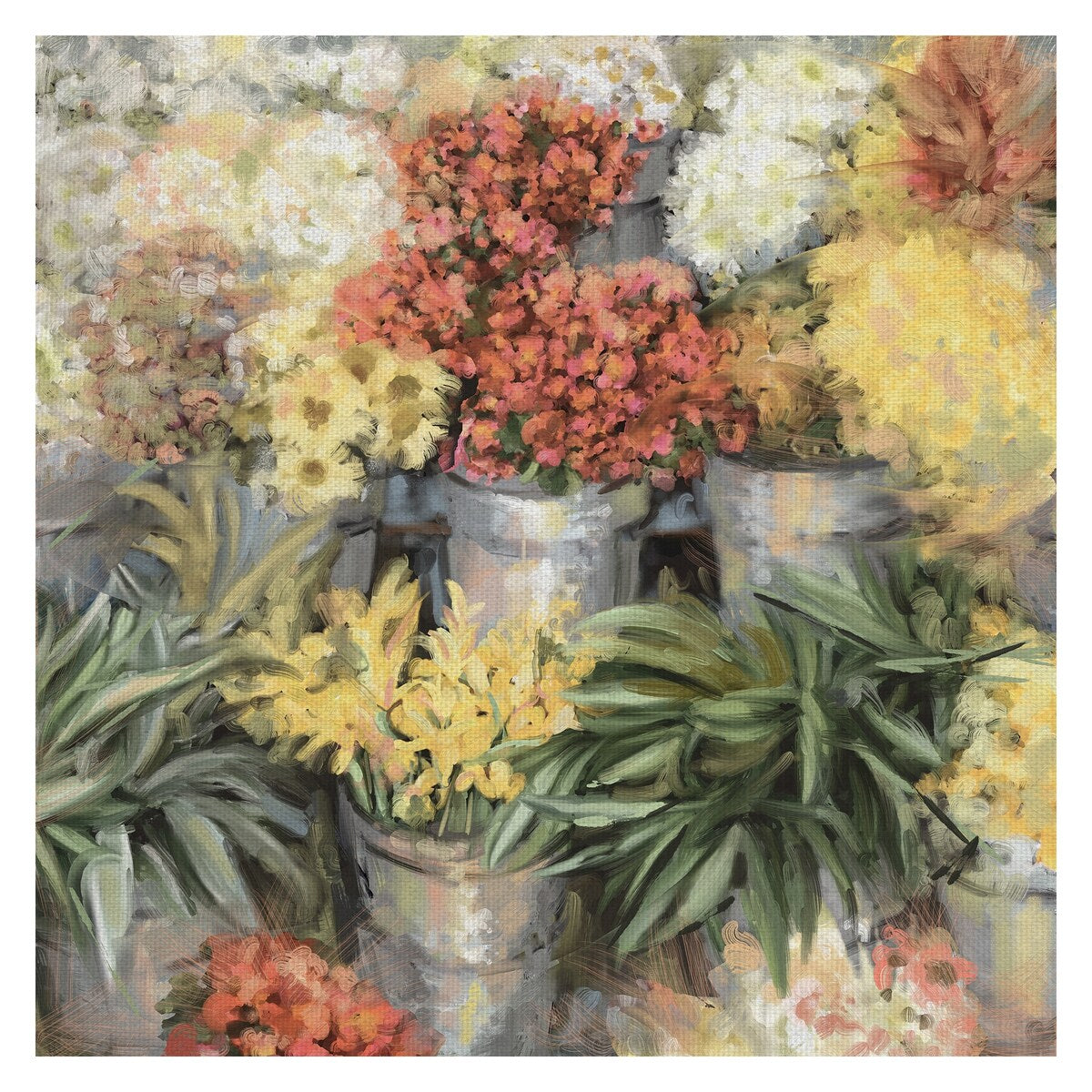 Spring Market by Studio Arts Canvas Art Print