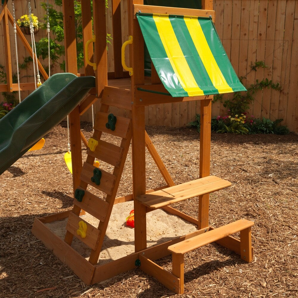 KidKraft Spring Meadow Wooden Swing Set / Playset