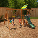 KidKraft Spring Meadow Wooden Swing Set / Playset
