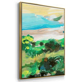 Spring Village I - Multi Piece Framed Canvas