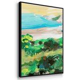 Spring Village I - Multi Piece Framed Canvas