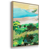 Spring Village I - Multi Piece Framed Canvas