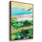 Spring Village I - Multi Piece Framed Canvas
