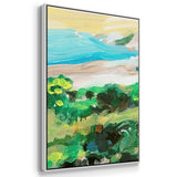Spring Village I - Multi Piece Framed Canvas