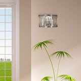 Springdale 10"W Oceanview Crystal Wall Sconce
