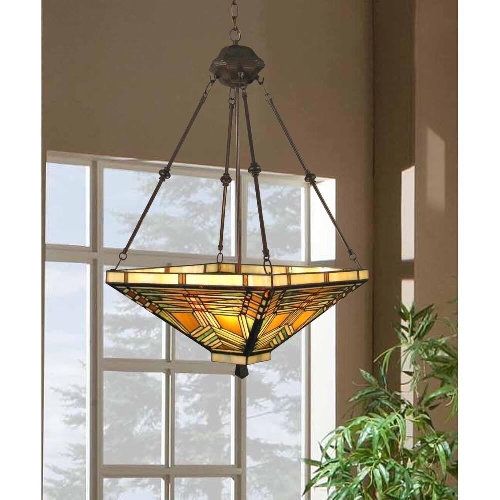 Springdale 18"W Aurora Mission Hanging Fixture