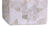 Springdale3.25H Square Pastel 2Pack Mosaic Art Glass Candle Votive Set