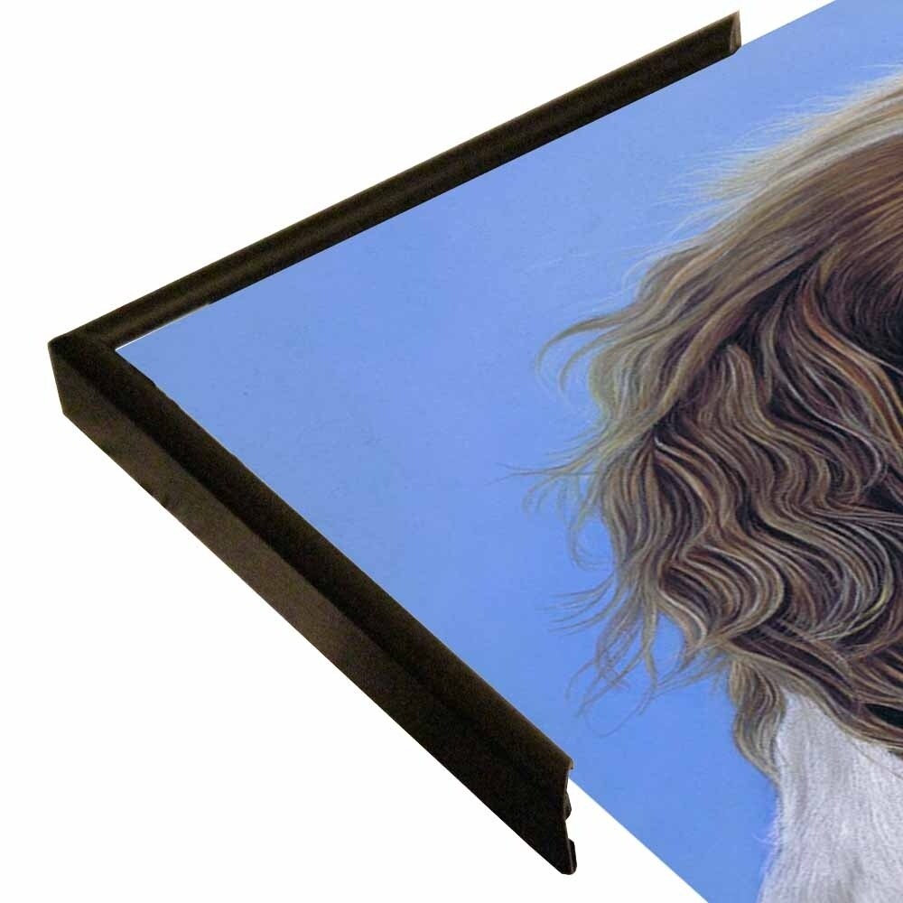 Springer Spaniel Brodie-KARCOO131227 Print 31.75"x22.5" by Karie-Ann Cooper
