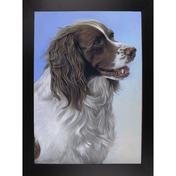 Springer Spaniel Brodie-KARCOO131227 Print 31.75"x22.5" by Karie-Ann Cooper