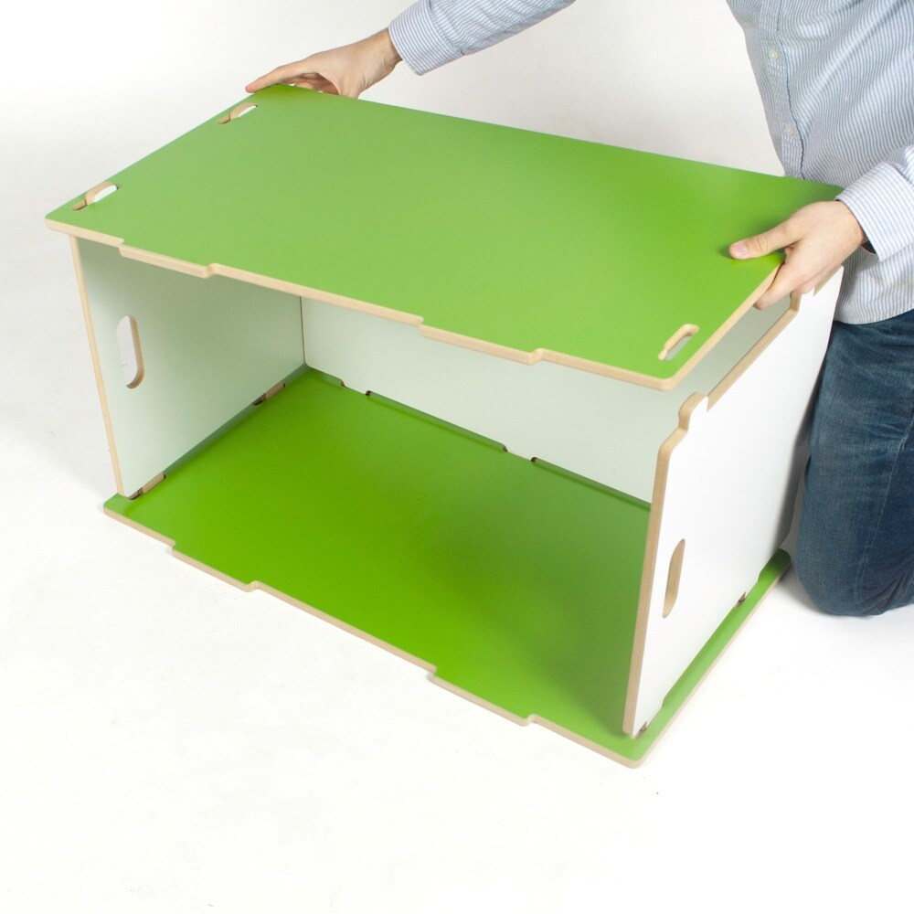Sprout Kid's Wood Toy Box