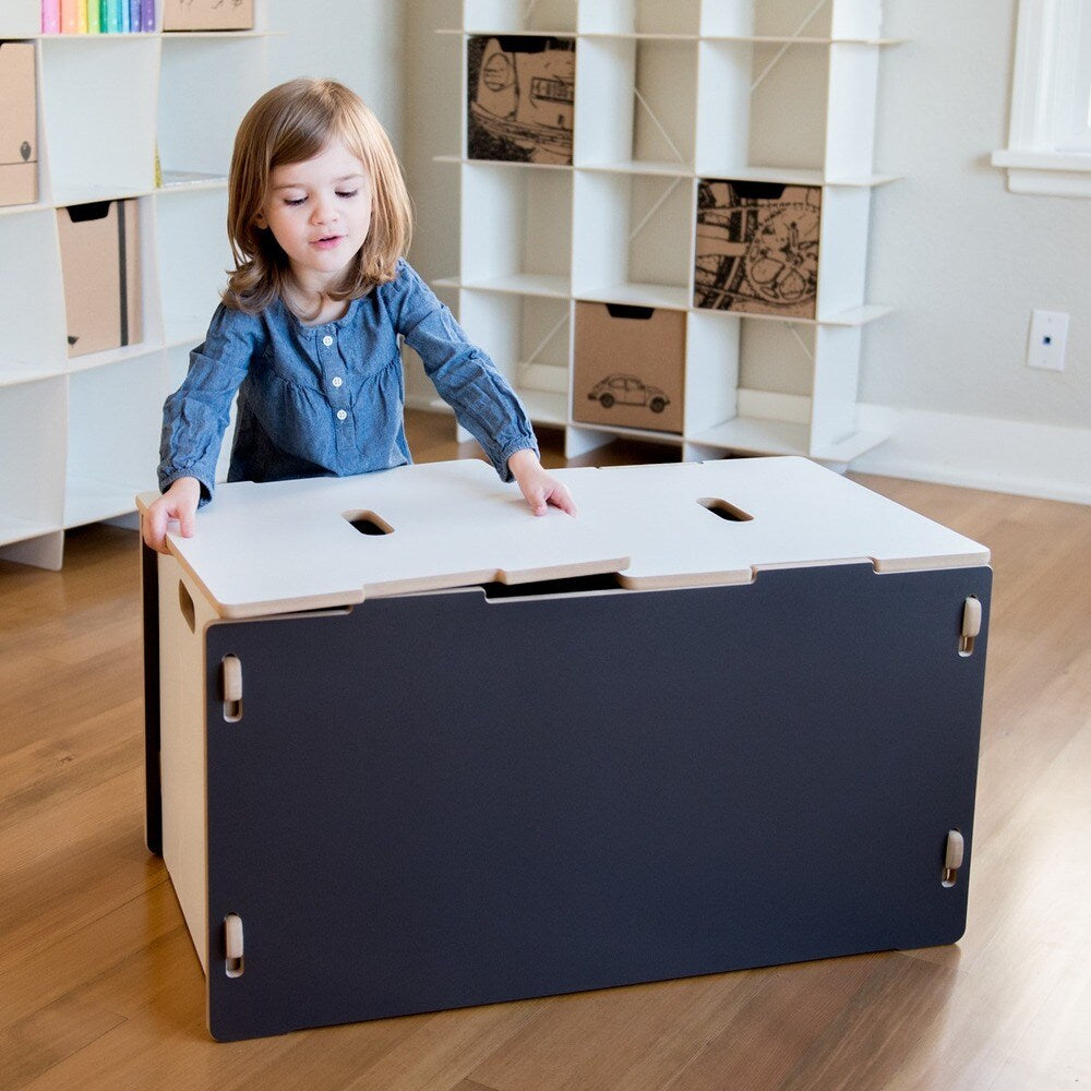 Sprout Kid's Wood Toy Box