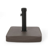 Square 55-pound Brown Umbrella Base by Christopher Knight Home