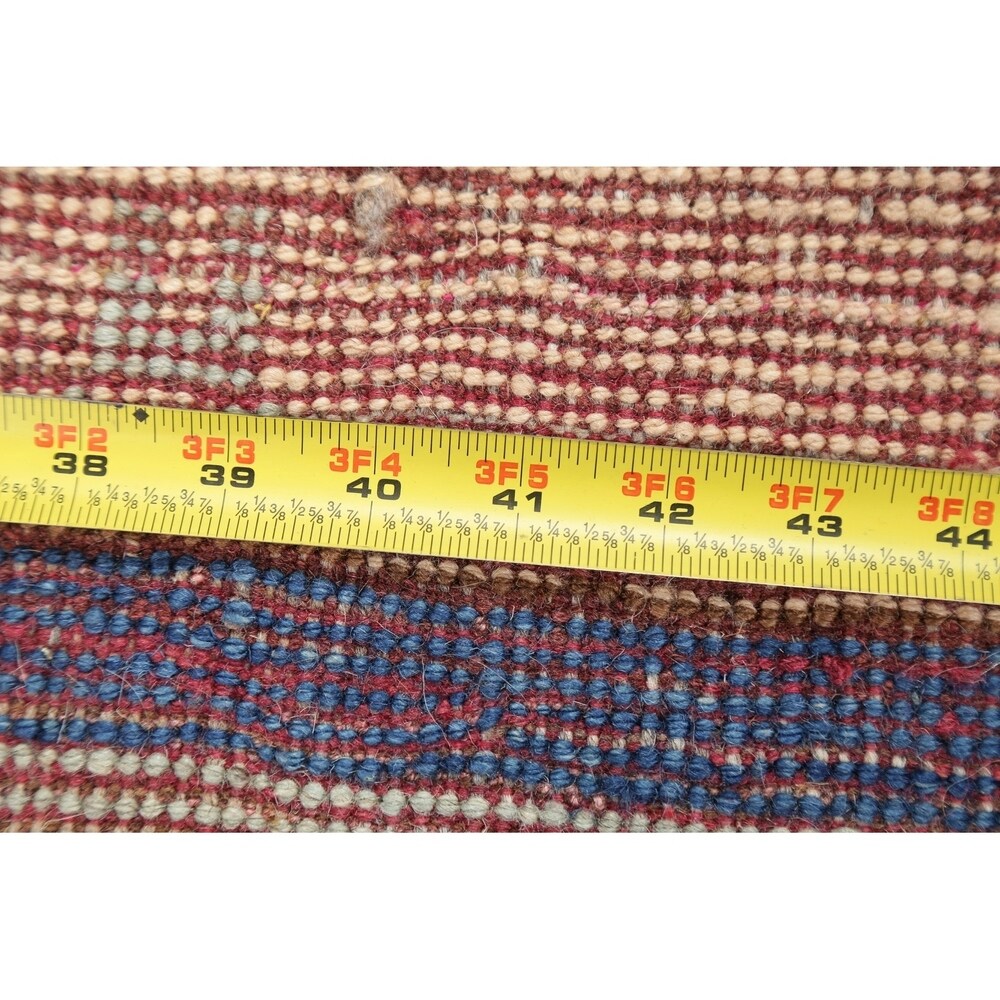 Square Gabbeh Shiraz Persian Area Rug Handmade Oriental Carpet - 2' 0" x 2' 5" Square