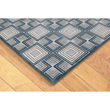 Square In Square Rug (9'10" x 12'6") - 9'10" x 12'6"