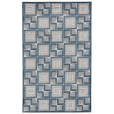Square In Square Rug (9'10" x 12'6") - 9'10" x 12'6"