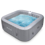 Square Inflatable Hot Tub Spa 4-6 Person