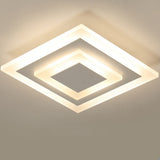 Square LED Flush Mount Ceiling Light
