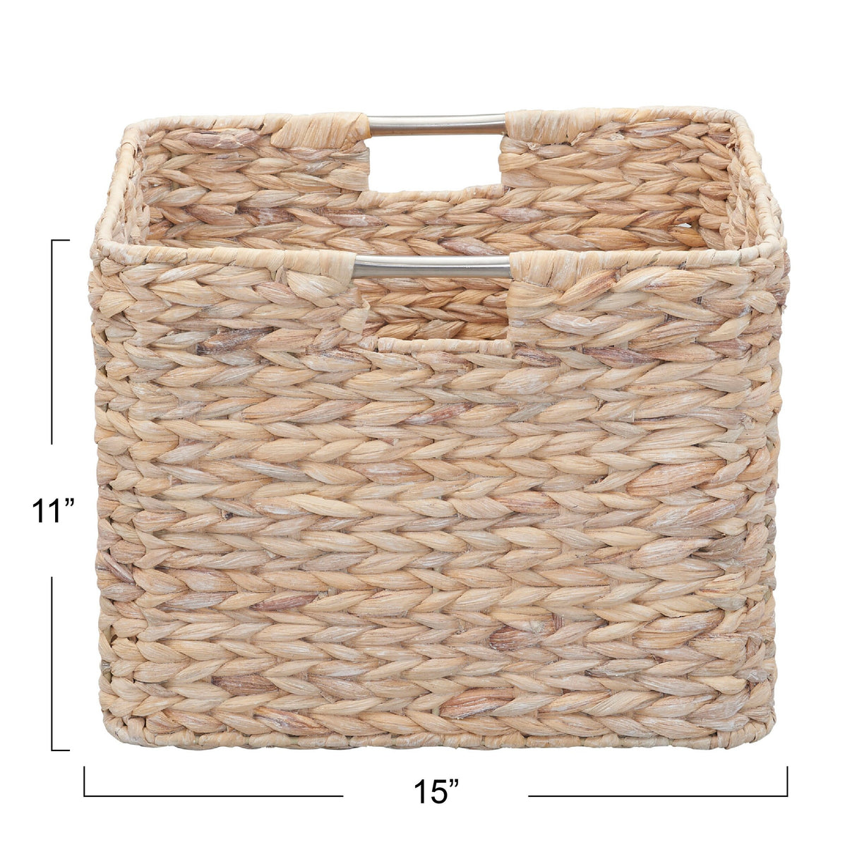 Household Essentials Square Wicker Basket