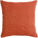 Squared Brick 17-inch Throw Pillows (Set of 2)