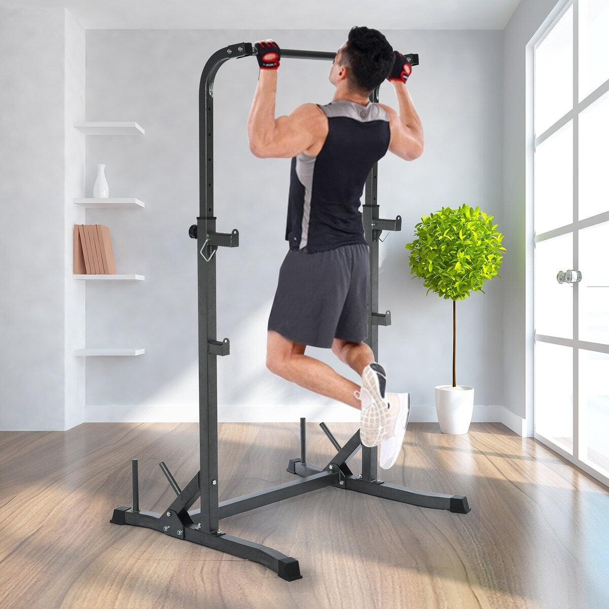 Squat Rack Bench Press Household Multifunctional Pull--Ups Barbell Bracket