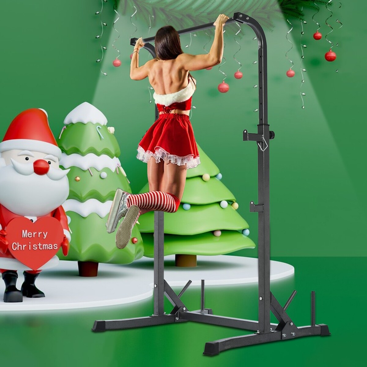 Squat Rack Bench Press Household Multifunctional Pull--Ups Barbell Bracket