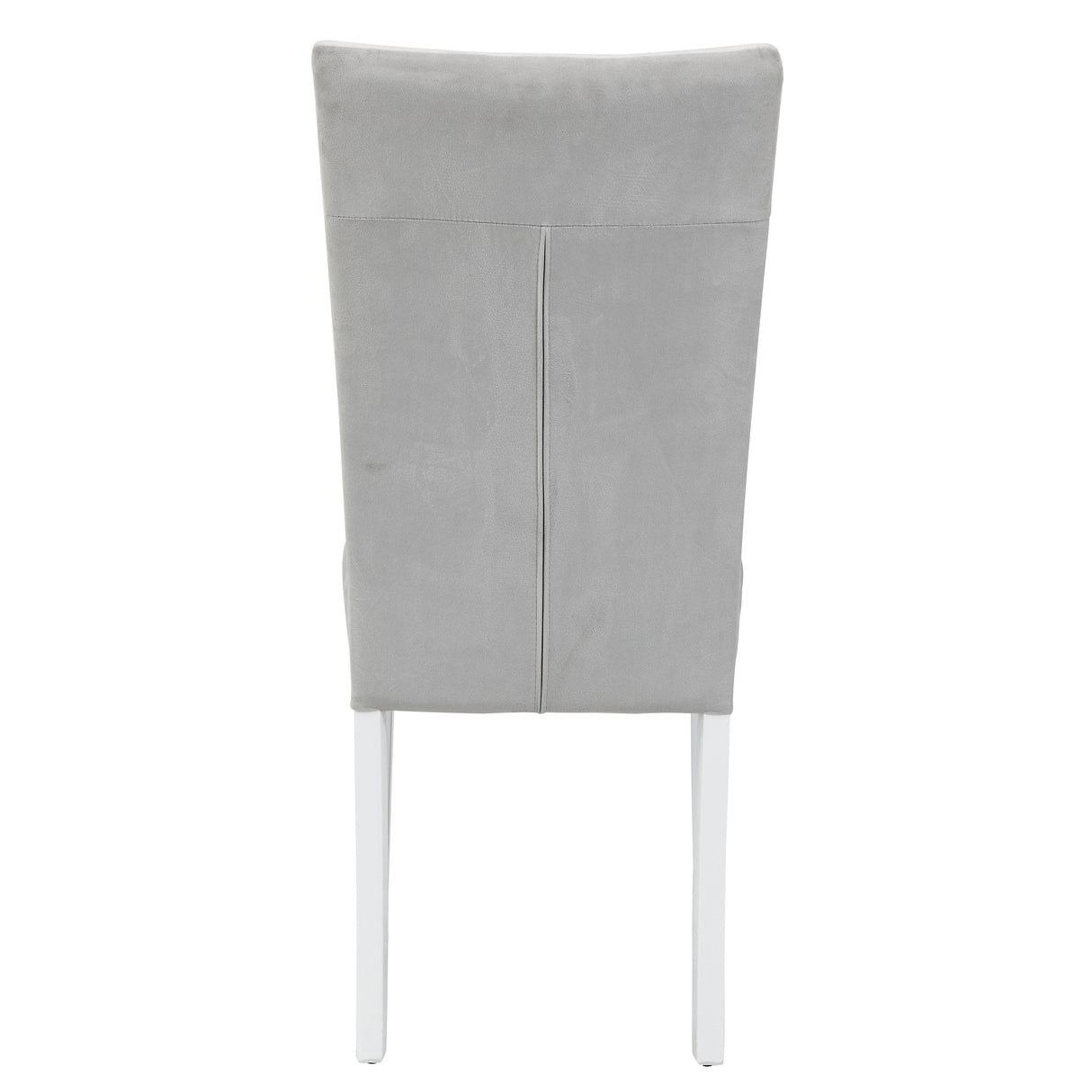 Staccato Grey and White Tufted Back Side Chairs (Set of 2)