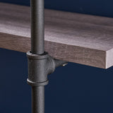 Staci Industrial 3-tier Floating Shelf by Christopher Knight Home - 31.25" W x 12.00" D x 34.75" H